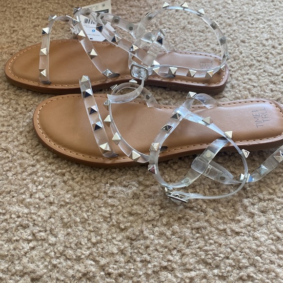 NWT Time and Tru Gladiator Studded Sandals - Picture 4 of 4